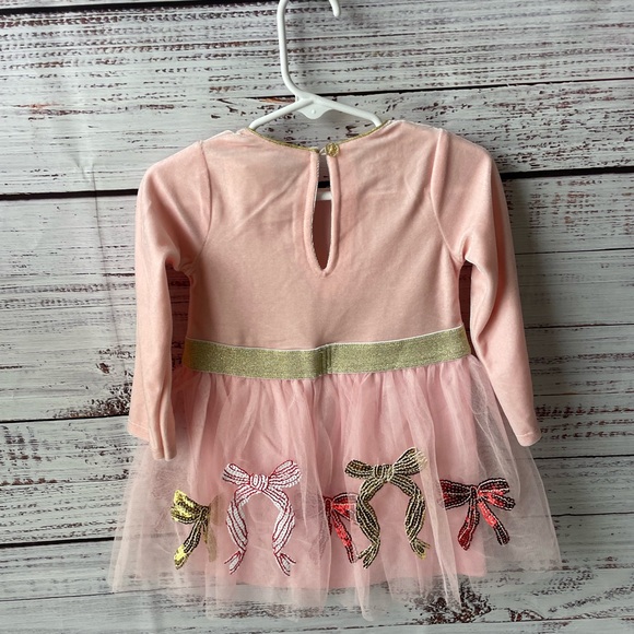 Mudpie // NEW with tag Girls Dress with Tutu and Bow Details - Picture 5 of 5